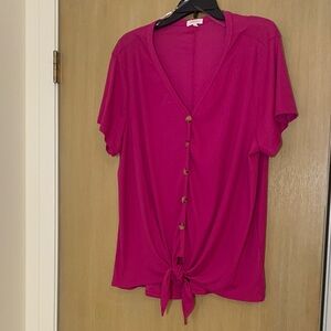 🩷🩷PRETTY SOFT PINK PLUS SIZE 3X PULLOVER TOP🩷🩷